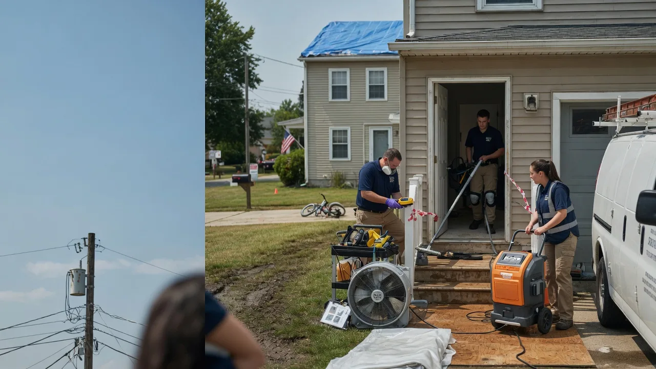 Water Damage Repair in Lynn Center, IL near me